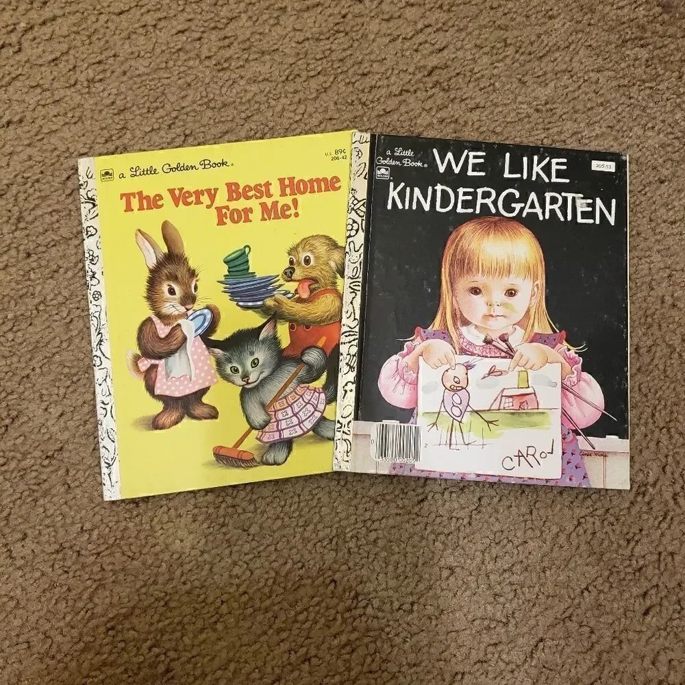 A little Golden books 2 Children books